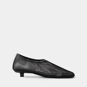 Туфли ASKENT из сетки, черный, арт. TF.25.mesh-BL