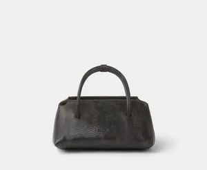 Сумка двойная Askent Лиана Мини, коричневый, арт. S.136.bs.IG-BR/BL