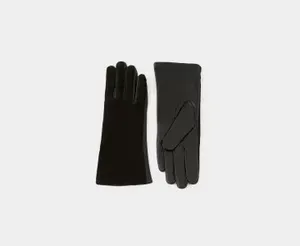 Перчатки Askent из кожи и замши, черный, арт. WP.M/2/W-BL